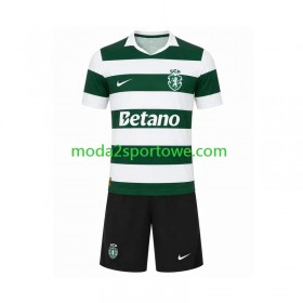 Koszulka Sporting CP Dziecięcy Domowe Stroje Piłkarskie 2026/27 Krótki Rękaw